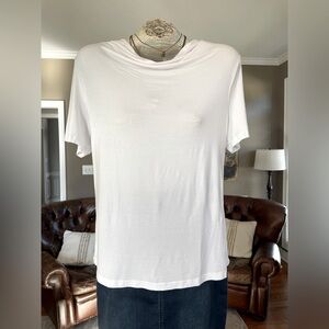 Cowl Neck Short Sleeve Top